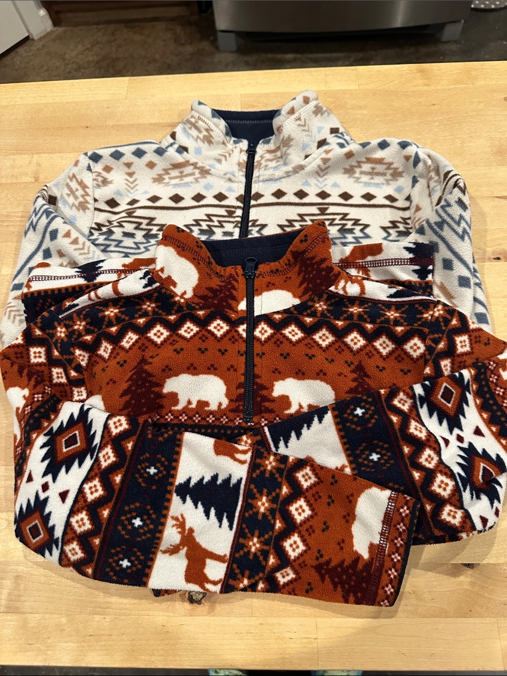 Children’s Place Fair isle 1/4 Zip Pullovers